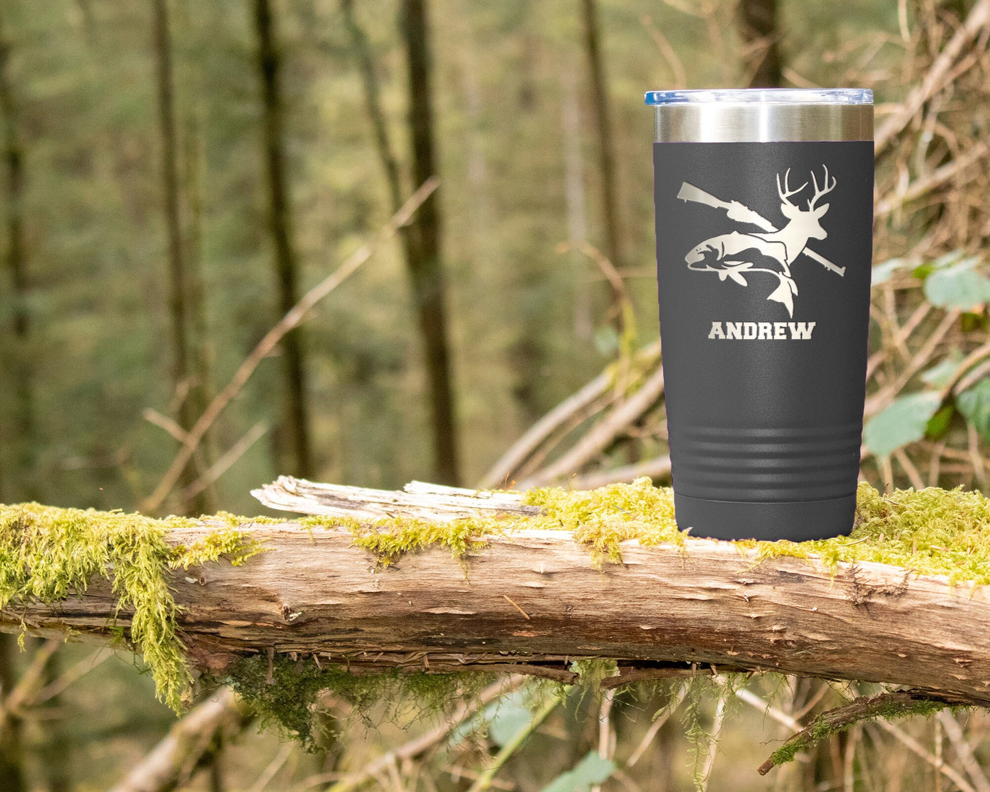 Custom Engraved Tumbler for the Hunting Enthusiast: Perfect Gift for the Outdoorsy Man in Your Life