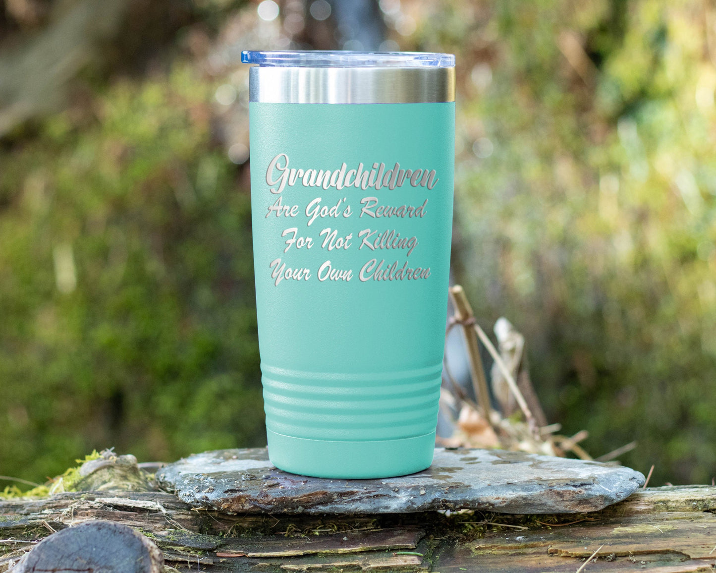 Funny Grandparent Tumbler, 20oz Engraved Stainless Steel Cup, Perfect Gift for any grandparent, Mothers Day Gift