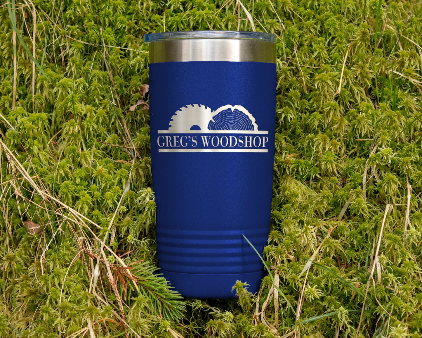 20oz Laser Engraved Woodworking Workshop Theme Tumbler - Perfect Father's Day Gift