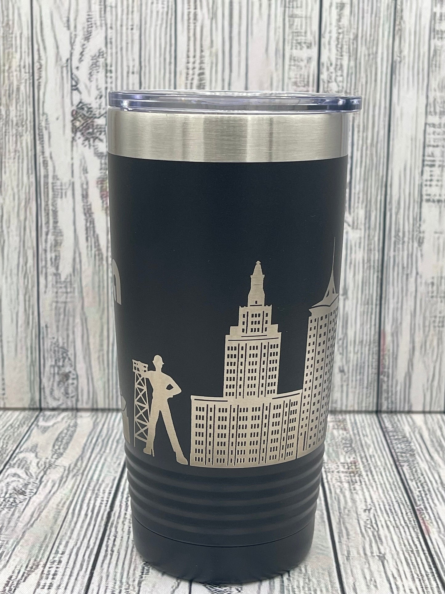 Tulsa skyline landmark 20oz tumbler, Perfect gift to show of your love for Tulsa
