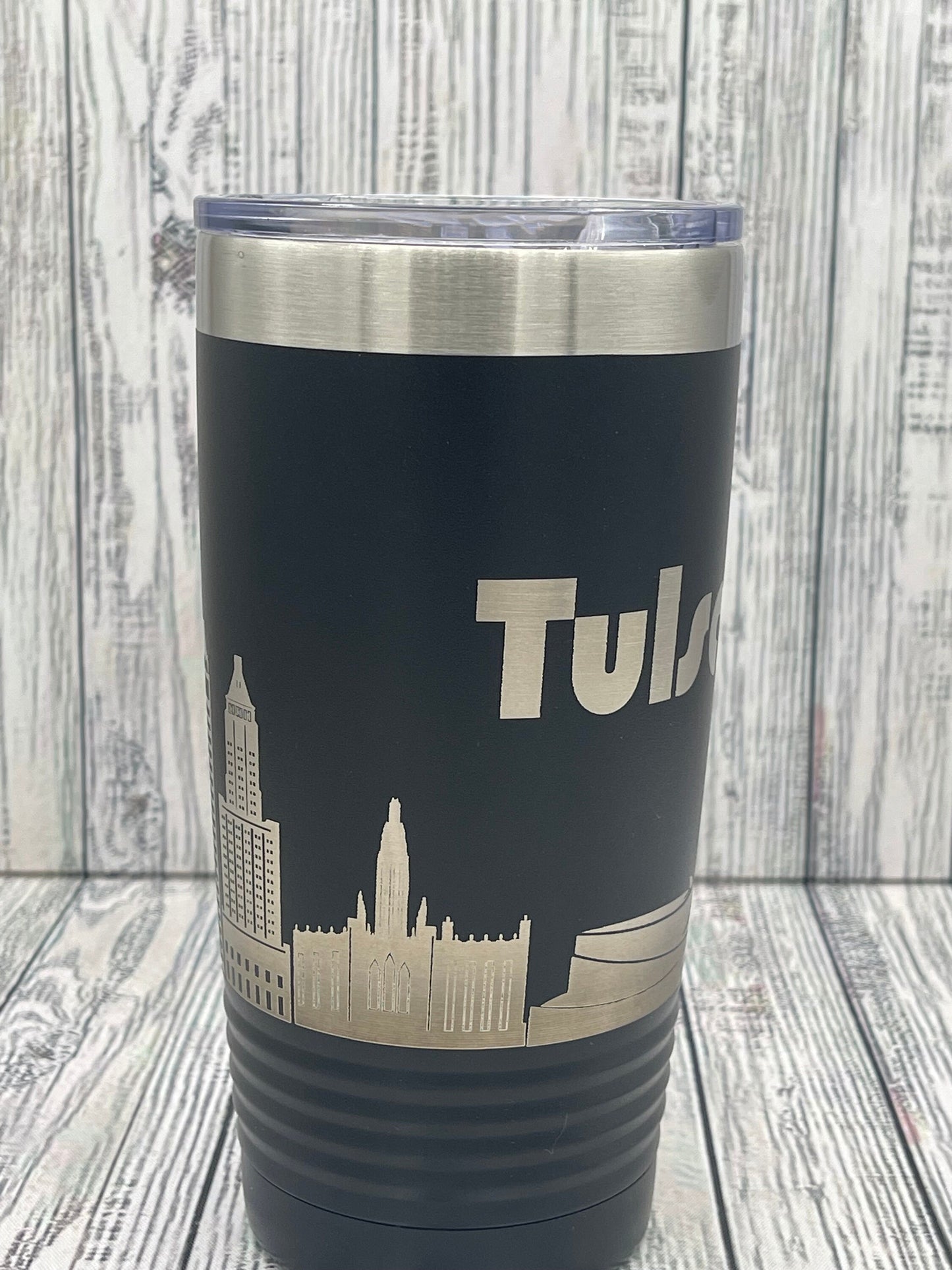 Tulsa skyline landmark 20oz tumbler, Perfect gift to show of your love for Tulsa