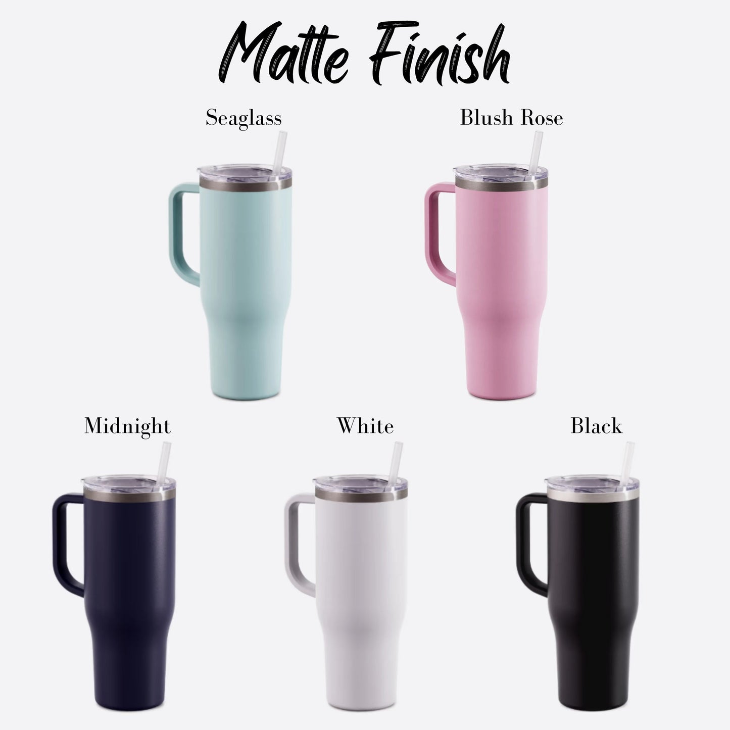 40OZ Teacher Tumbler with Handle, Complete wrap 40oz Tumbler, Back to School Gift!