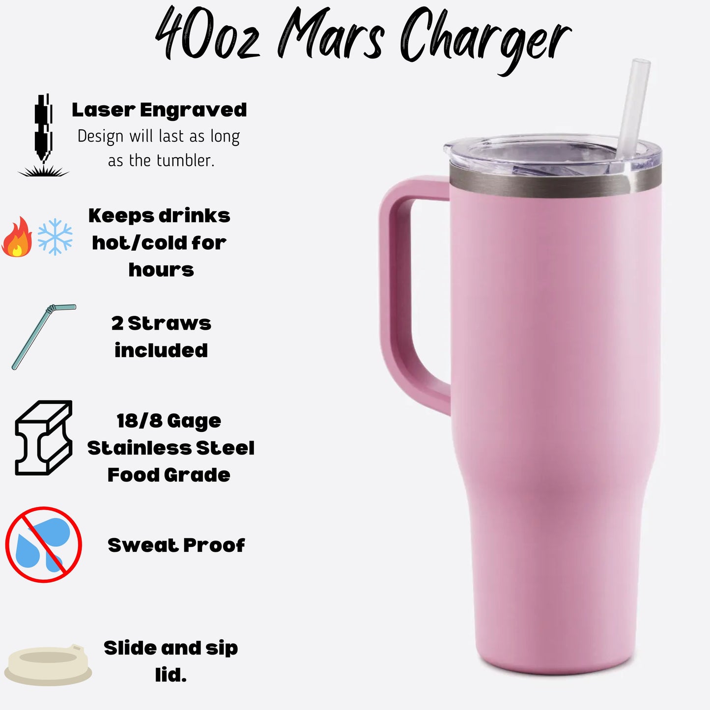 40oz Teacher Tumbler - Complete wrap 40oz Tumbler, Perfect gift for the teacher in your life!
