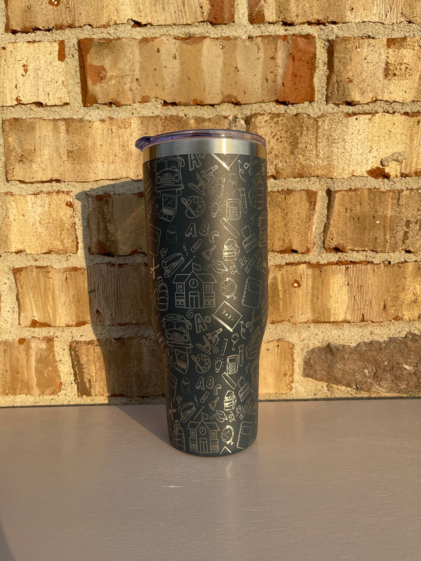 40oz Teacher Tumbler - Complete wrap 40oz Tumbler, Perfect gift for the teacher in your life!