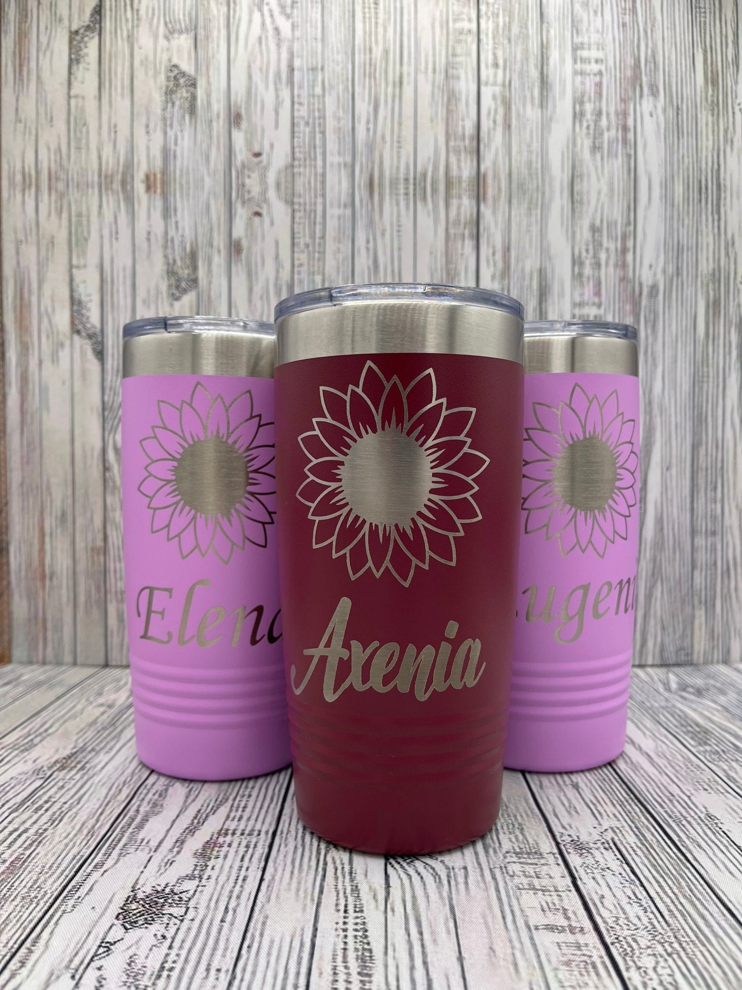 Custom Engraved Tumbler, Travel Mug, 20oz Tumbler, Gift For Her, Gift For Him, Wedding Gift, Your Design