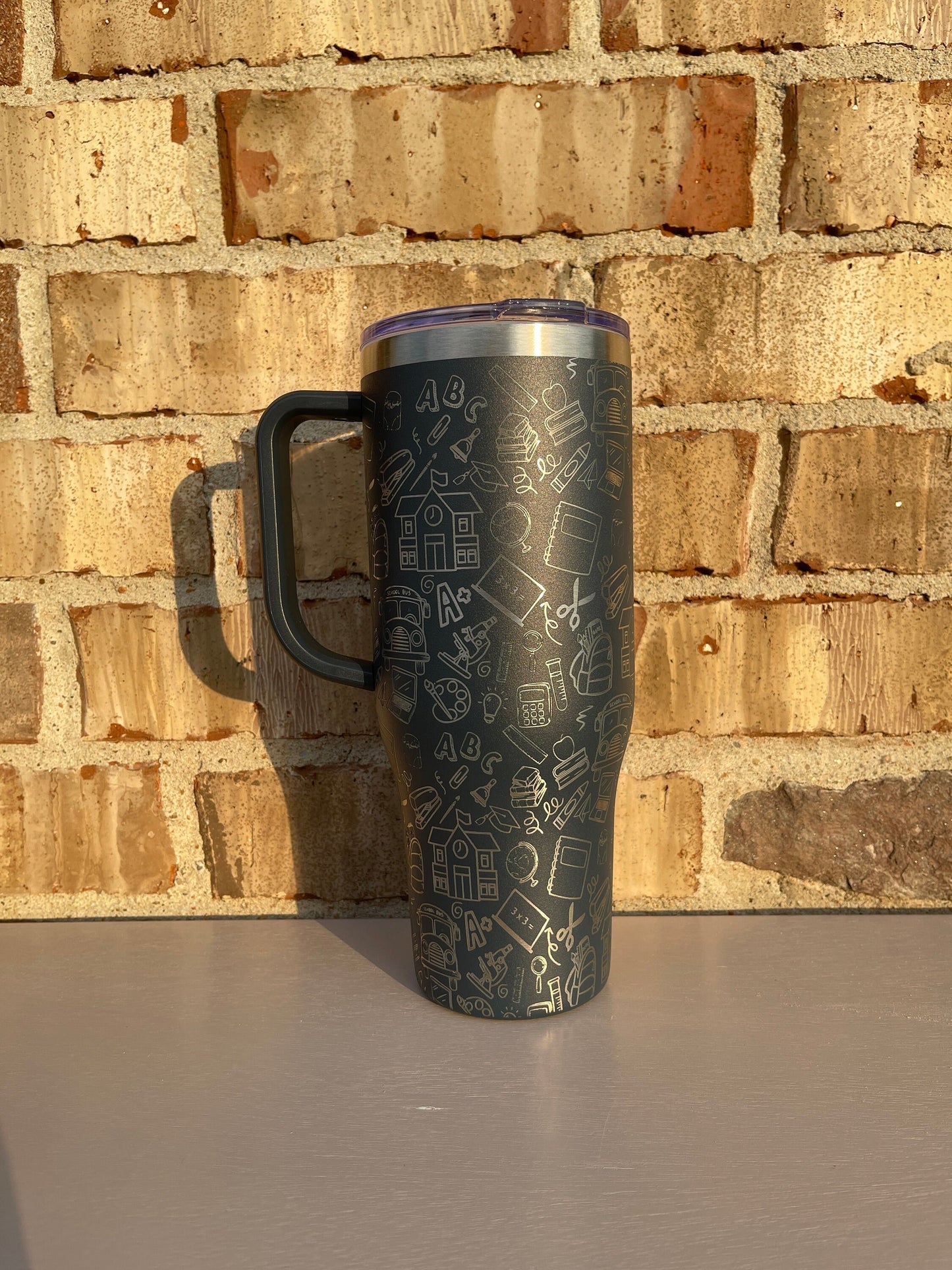 40oz Teacher Tumbler - Complete wrap 40oz Tumbler, Perfect gift for the teacher in your life!