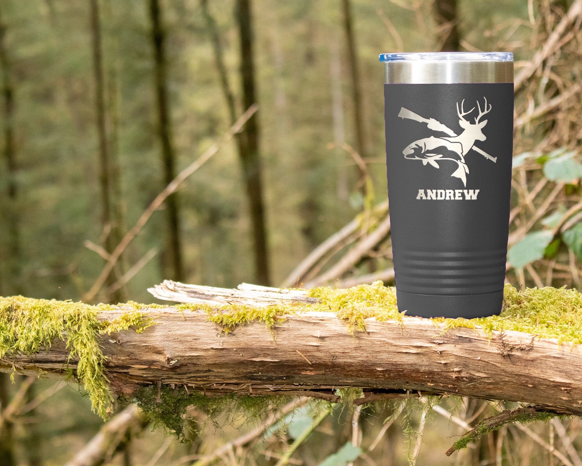 Custom Engraved Tumbler for the Hunting Enthusiast: Perfect Gift for the Outdoorsy Man in Your Life