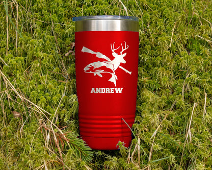 Custom Engraved Tumbler for the Hunting Enthusiast: Perfect Gift for the Outdoorsy Man in Your Life