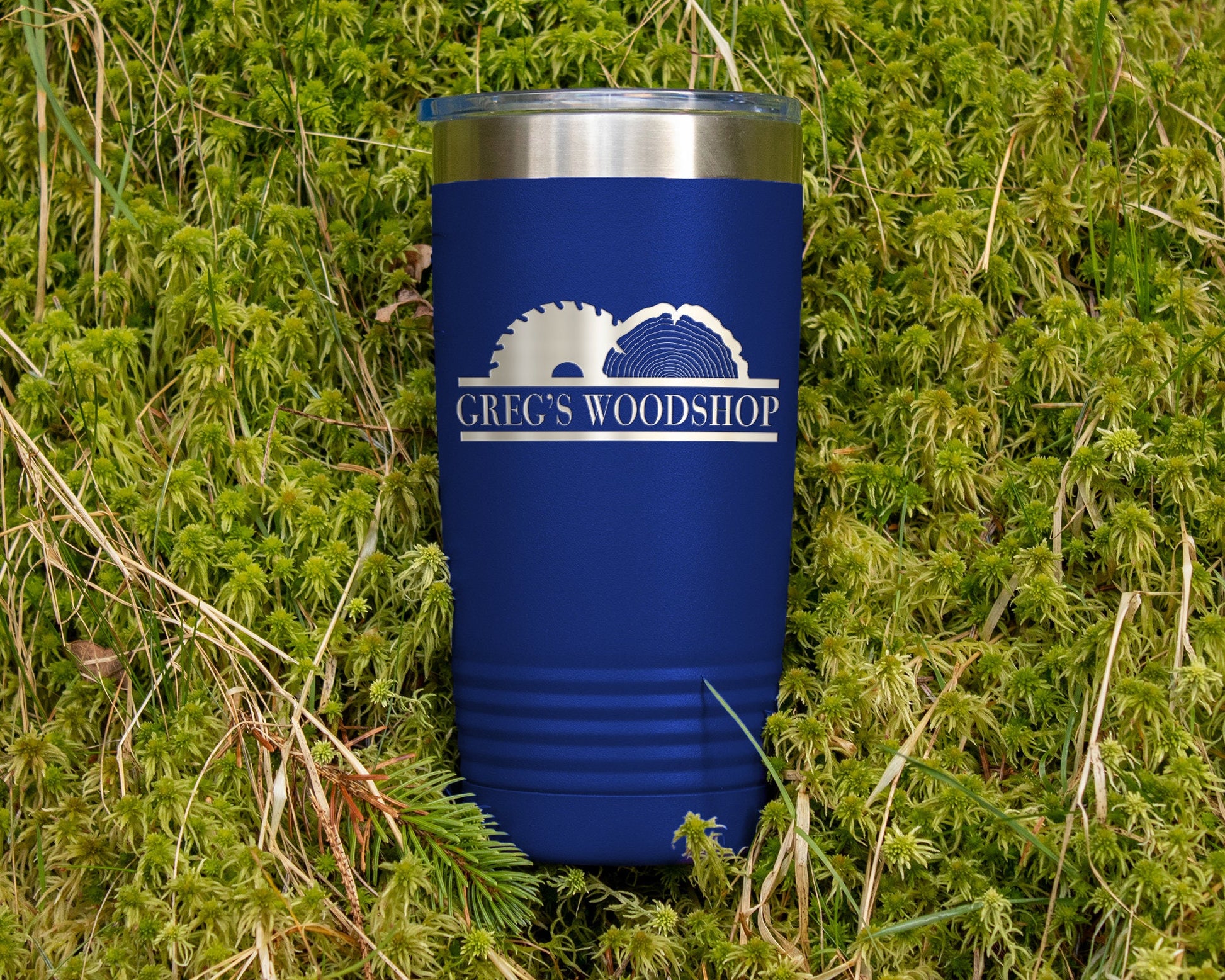 20oz Laser Engraved Woodworking Workshop Theme Tumbler - Perfect Father's Day Gift
