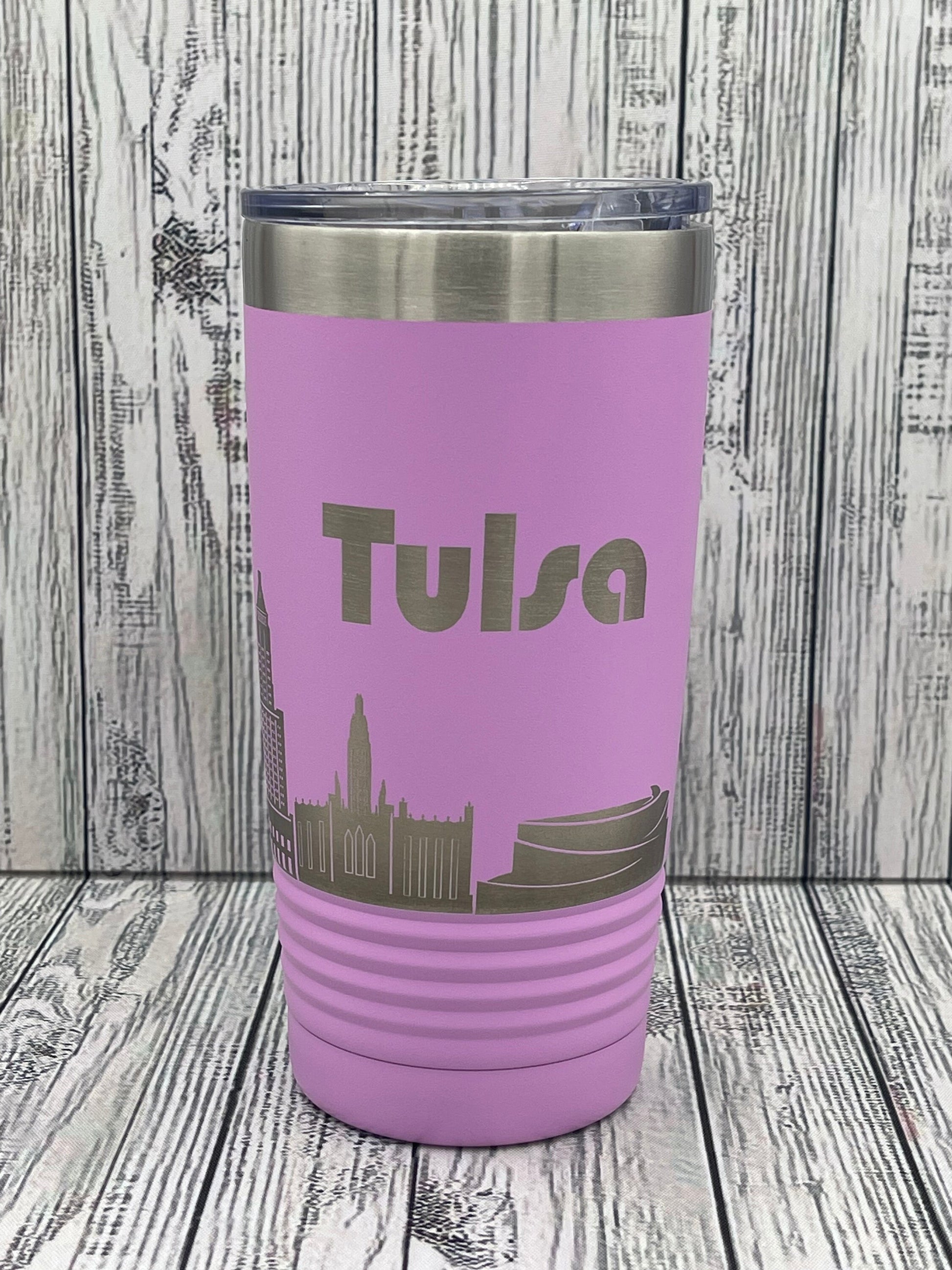 Tulsa skyline landmark 20oz tumbler, Perfect gift to show of your love for Tulsa