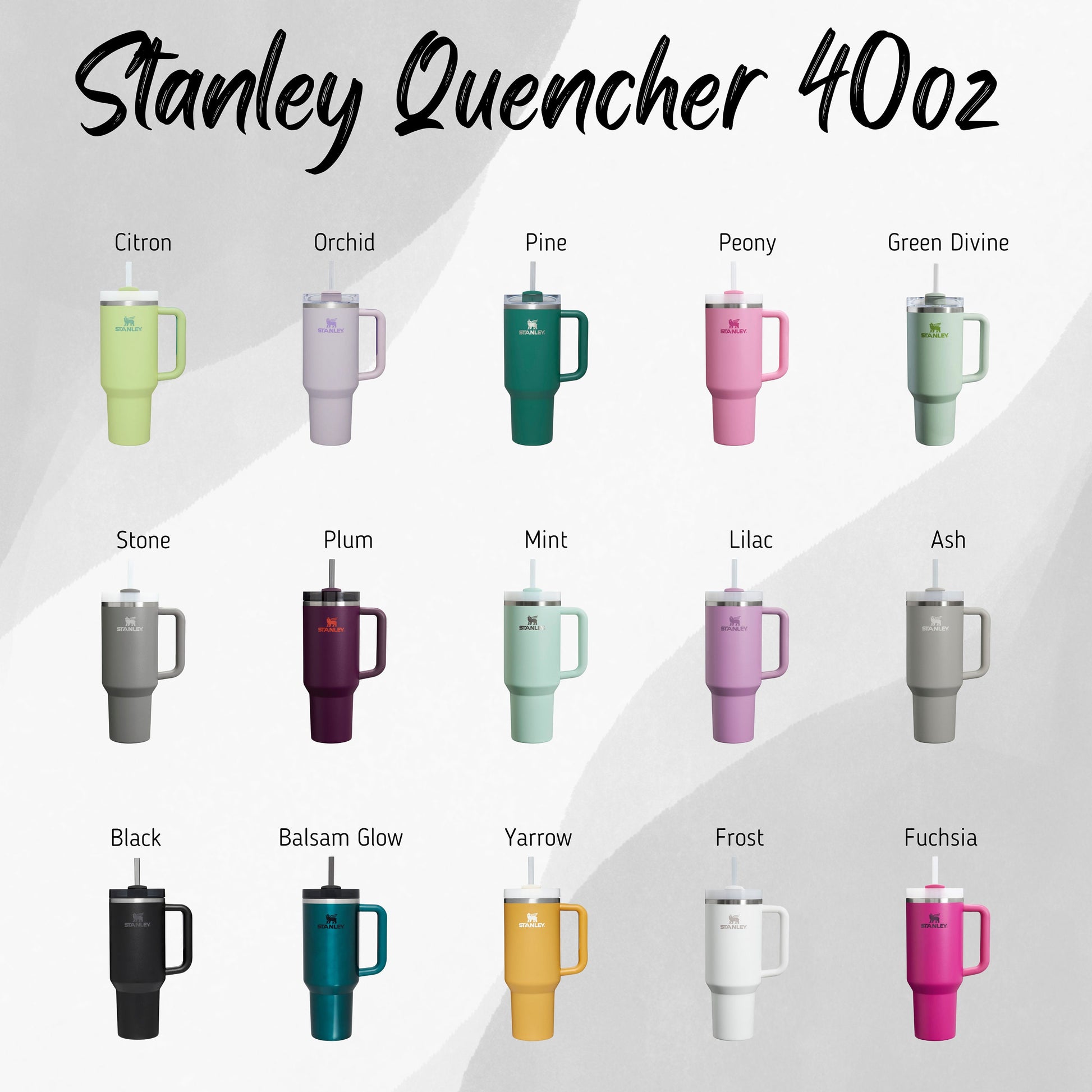 Birthflower Stanley, Laser Engraved Tumbler, Multiple Size Options, Bridesmaid Gift, Birthday Gift, Birth Month Flower