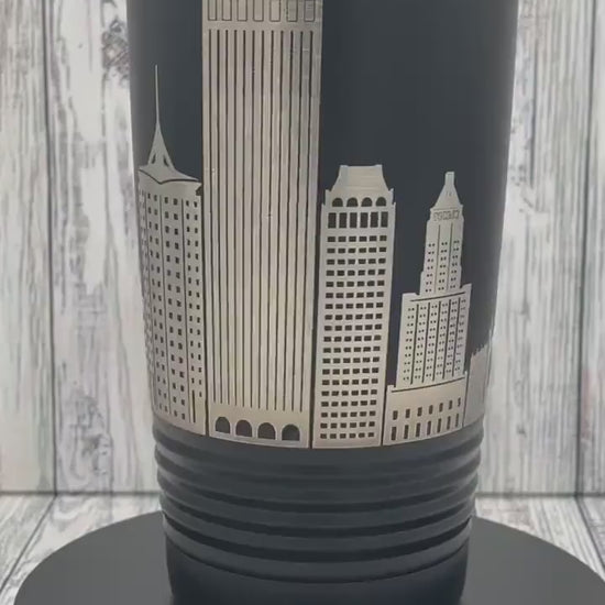 Tulsa skyline landmark 20oz tumbler, Perfect gift to show of your love for Tulsa